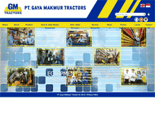 Tablet Screenshot of gmtractors.net